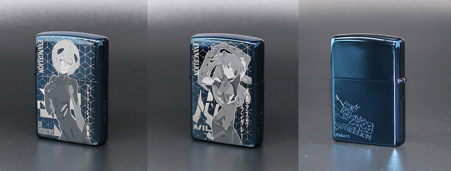 zippo エヴァンゲリオン アスカ ラングレーブラックチタン2020年製限定品