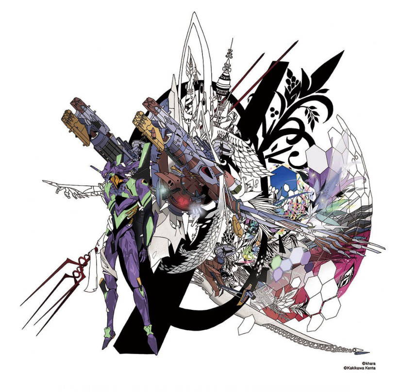 Radio Evaからイラストレーター柿川健太氏の最新イラストが公開 Evangelion Art Collection Radio Eva Feat Kenta Kakikawa フェア開催