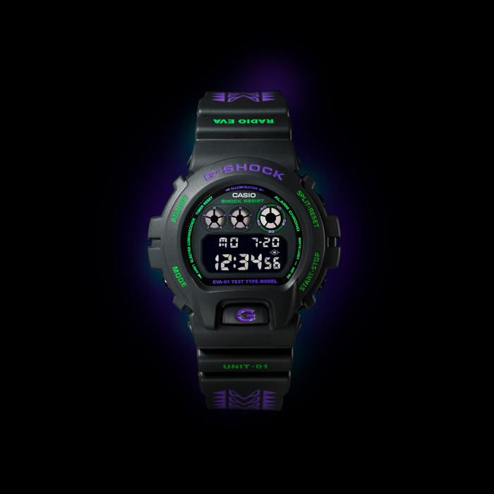 G-SHOCK DW-6900 エヴァンゲリオンファッション