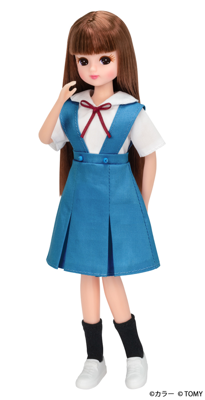 新品リカちゃん エヴァンゲリオン新劇場版 第3新東京市立第壱中学校 綾波レイ制服