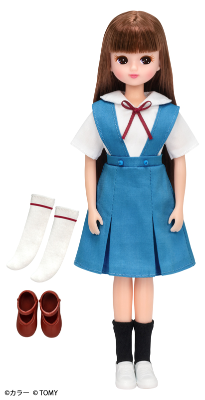 新品リカちゃん エヴァンゲリオン新劇場版 第3新東京市立第壱中学校 綾波レイ制服